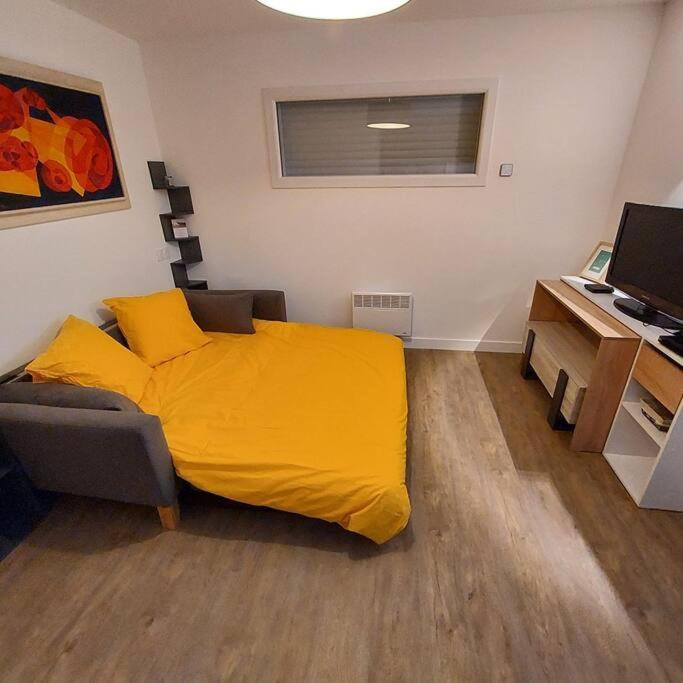 Studio Avec Terrasse Et Jardin A 100 M De La Plage Ploemeur Extérieur photo